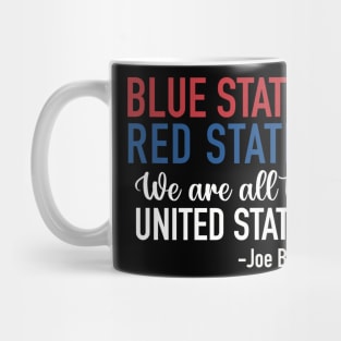 Blue States, Red States, UNITED STATES Mug